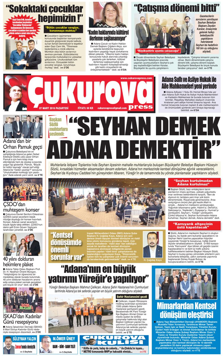 çukurova press (@cukurovapress01) on Twitter photo 