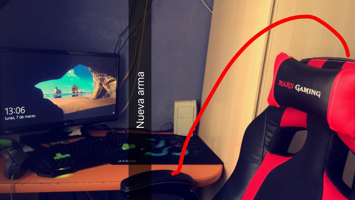 euRelaX's tweet photo. Algo me acaba de llegar.... @pccomponentes @MarsGaming_ https://t.co/4N4M4Uxelo