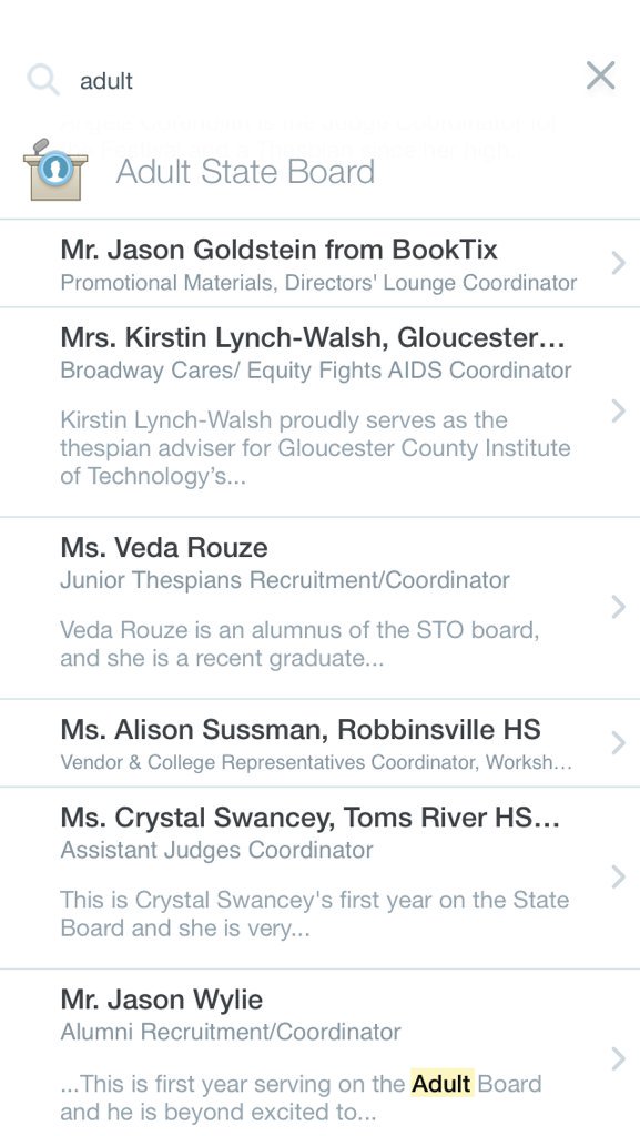 Use Guidebook 2meet the officers! They'll be working hard this weekend&amp;can answer your questions during the festival