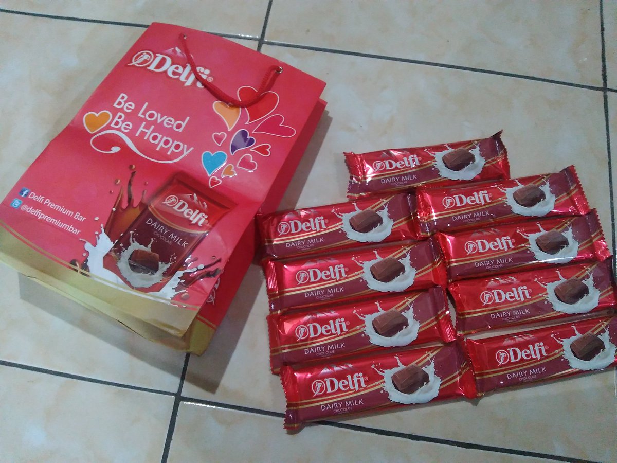 nindyallihc's tweet photo. Thanks @DelfiPremiumBar hadiah #BeLovedBeHappy periode 5, mendarat manis dirumah, happy deh 😘 https://t.co/T9i5iaQcC1