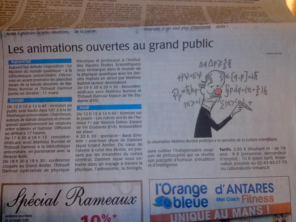 Benoit_MINISINI's tweet photo. Physique quantique humour BD @Universite_Mans CC @ismanciens @BdsIsmans @IsmansRacing https://t.co/DQO5p03nj4