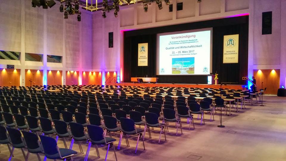 und außerhalb des Studios und des RoggenRolls letzte Woche ... Pneumologiekongress in der Messe Leipzig