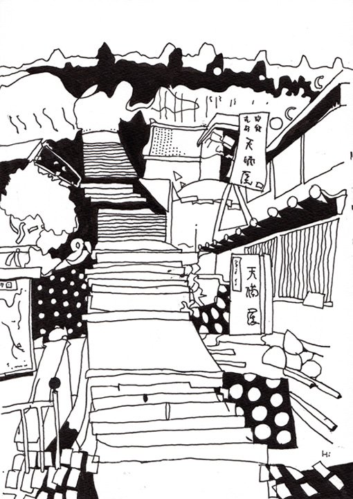 shirokuma888's tweet photo. Dot Patterns - Stairs to Hozanji-temple.
ๅฎๅฑฑๅฏบใฎ้ๆฎต
#illustration #monochrome #japan #Dotpatterns https://t.co/psmiLereT6