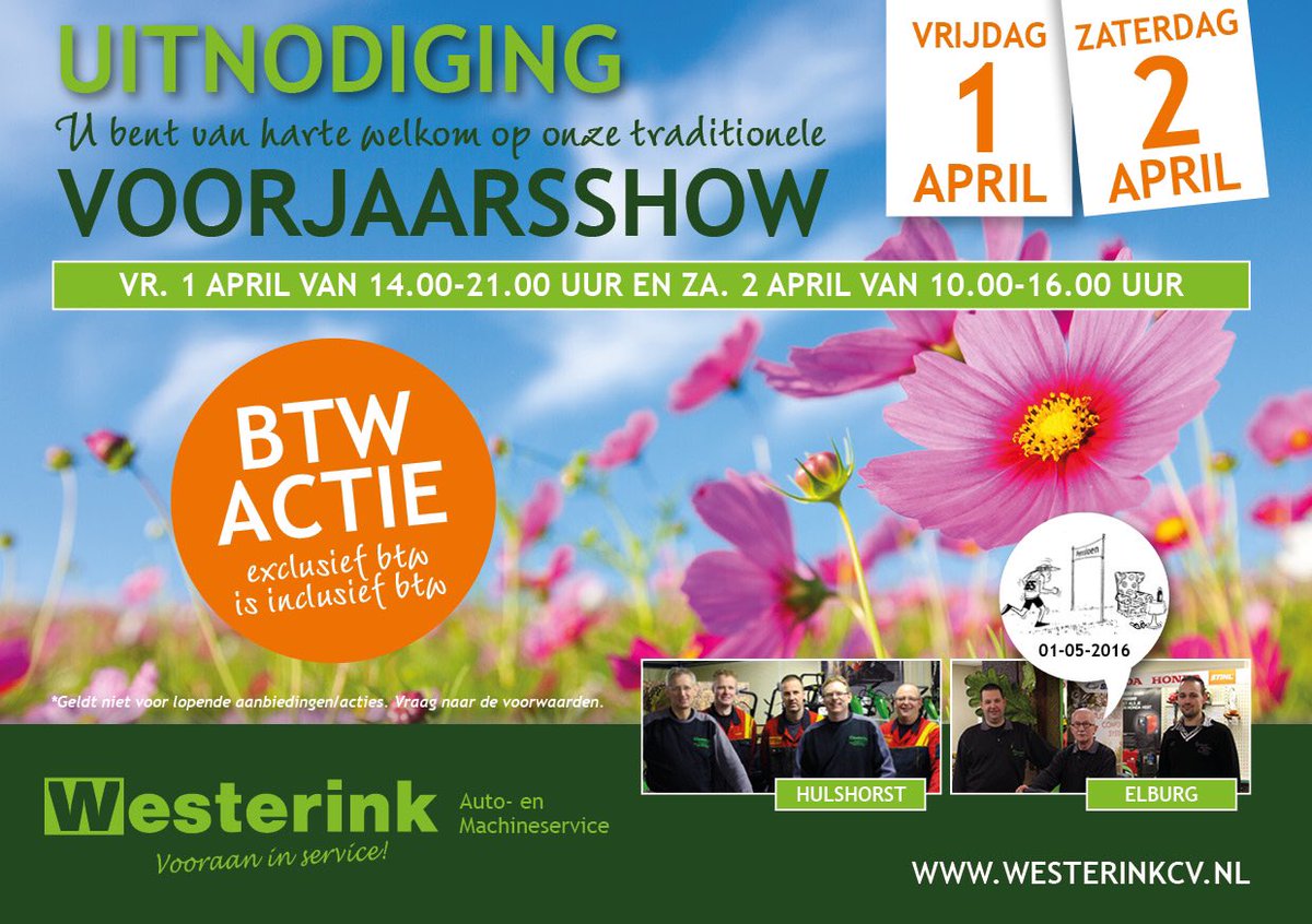 Westerinkcv's tweet photo. Om alvast in de agenda te noteren! https://t.co/afMKGlZhV8