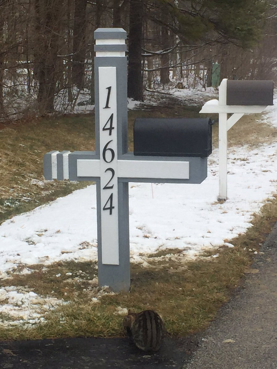 WindLandscaping's tweet photo. What keeps us going during slow months? Custom made  posts!!! Installed another 8x8 cedar post. https://t.co/c9qsJlf2Ij
