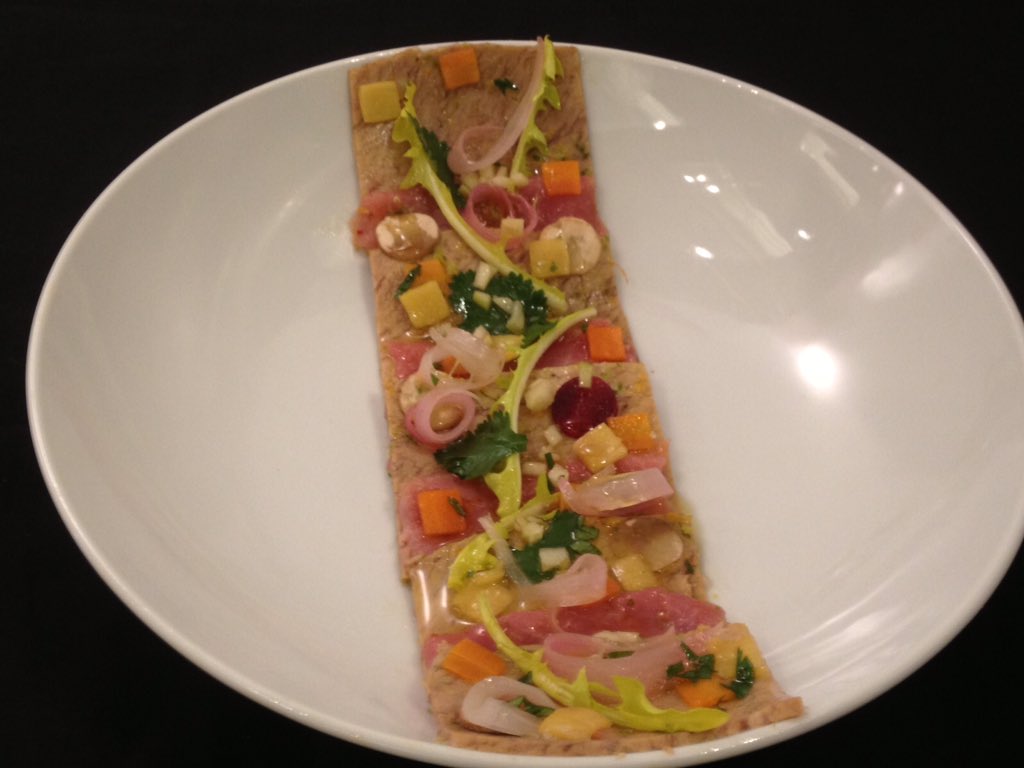 tripierdefrance's tweet photo. Résultat spectaculaire #tetine #DefiCreatif @omnivore avec @chefdecuisineCH et Gregory Chevalier bravo messieurs https://t.co/VCx2ViO9EL