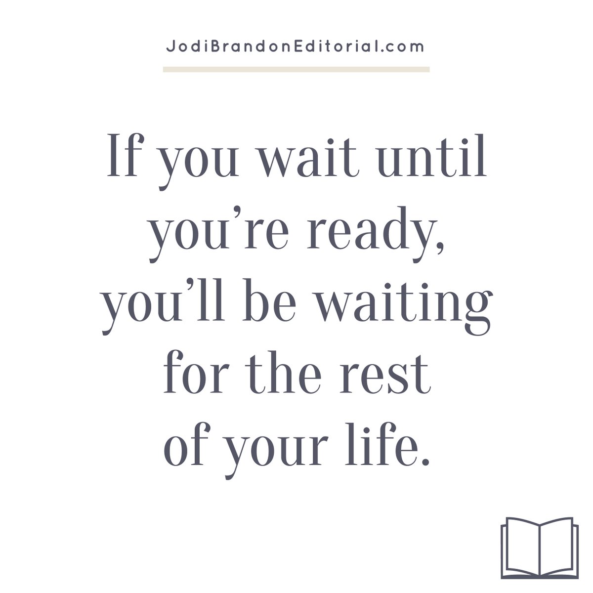 JodiBrandon's tweet image. Are you a business owner with a book idea? #juststartwriting