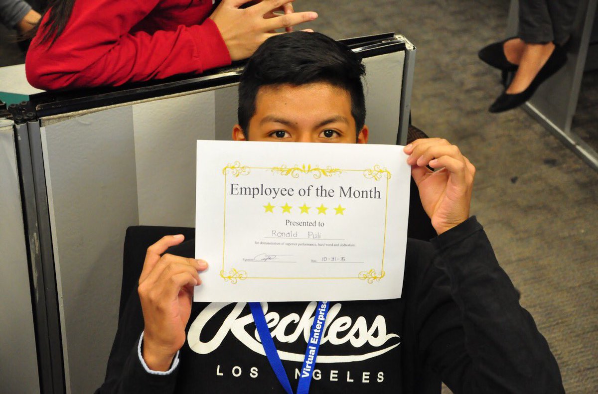 VEASAP's tweet photo. Congrats to our VP in Human Resources, Ronald Puli, for earning Octobers employee of the month! https://t.co/3cShrjjFZm
