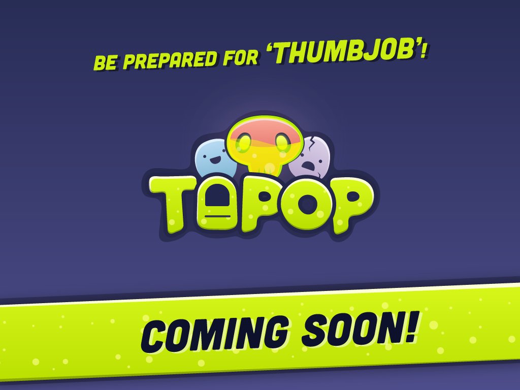 Psyphergames's tweet image. Get Ready For Some #thumbjob 
#TAPOP #COMINGSOON! on #android #IOS #Windows Phones
Stay tune for more updates.