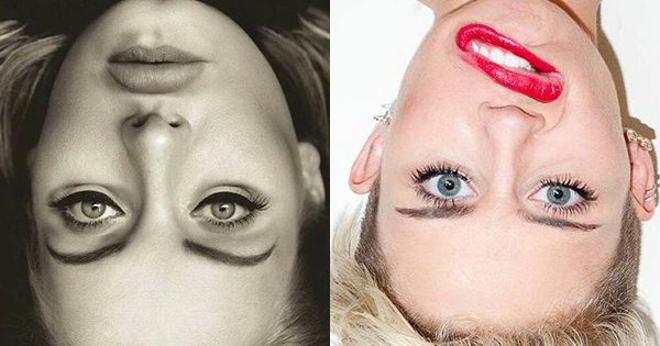 goldenmoustache's tweet photo. Les visages de stars qui deviennent flippants quand vous retournez votre téléphone https://t.co/VO1O2cWh1R https://t.co/BYygxhKUbP