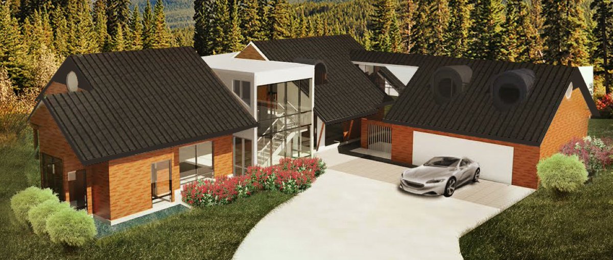 ThermalTrim's tweet image. WOW -  in 1 week a COMPLETE HOUSE BUILD @ProbuiltReno #FDHome @HomeShowsTO #Toronto Let the build begin