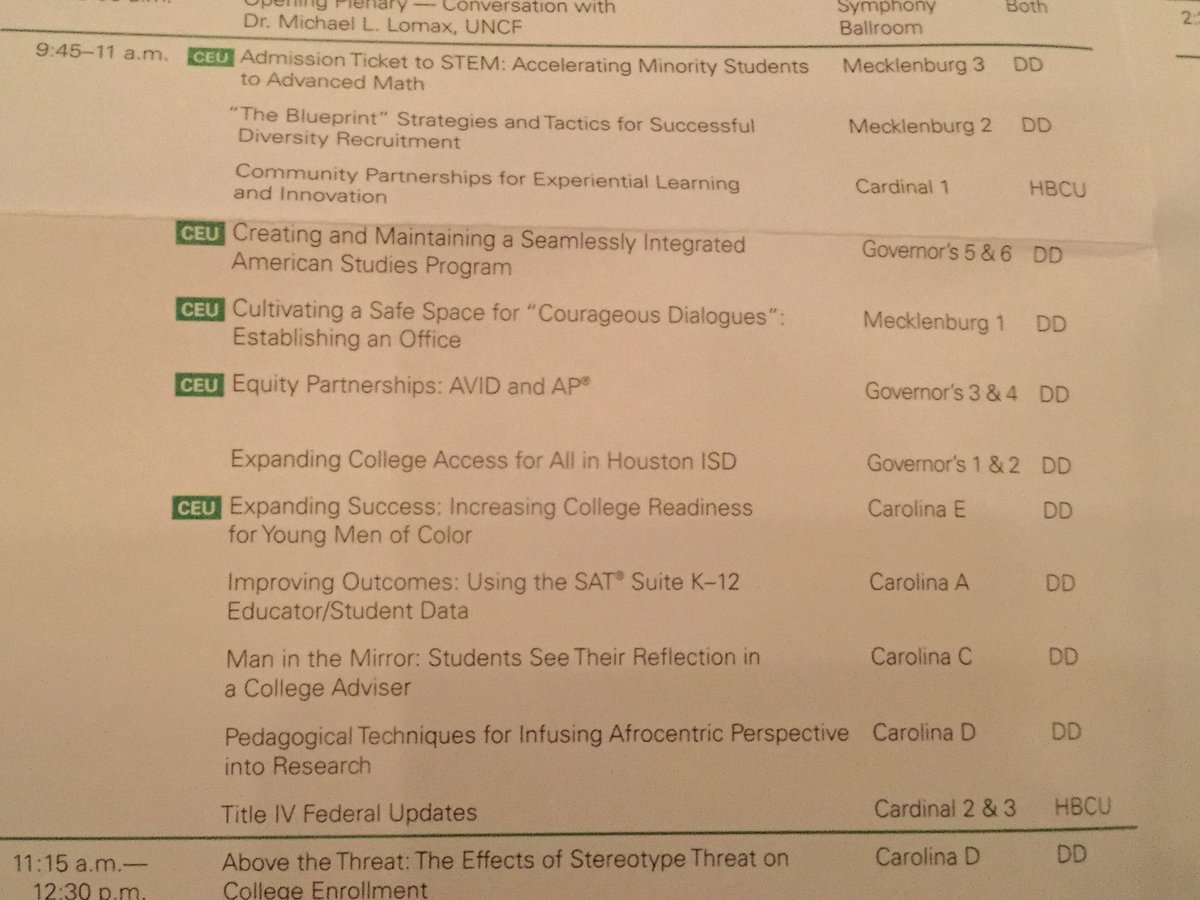 PaulForbesNYC's tweet image. Kicking off #ADreamDeferred16 in Charlotte. Presenting on @ESINYC &amp;amp; CRE later this morning. Thrilled! @CB_Forums
