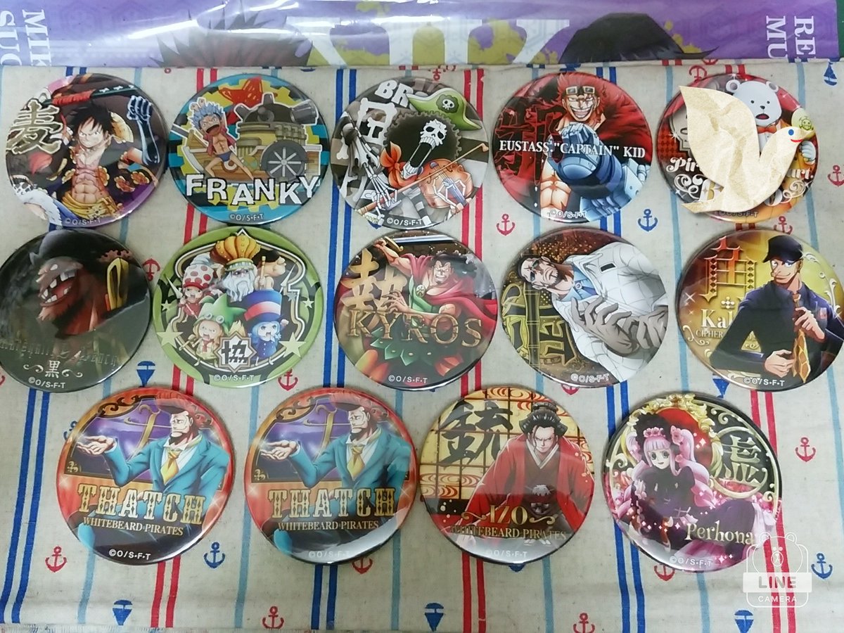 ワンピース☆名セリフ缶バッジ☆ミホーク 交換希望】ONE PIECE 関連