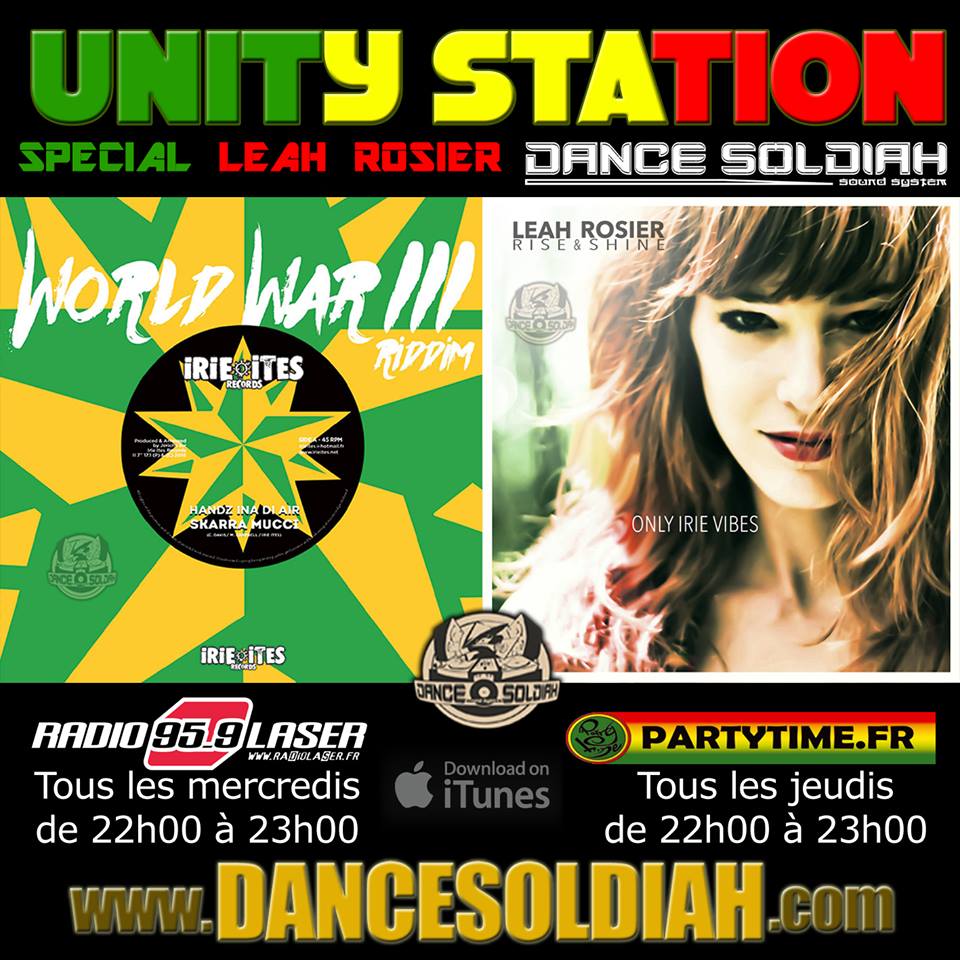 iWelcomPromo's tweet photo. Ecoutez le dernier podcast de l'émission #UnityStation de @DANCESOLDIAH avec @LeahRosier https://t.co/yCYwat1bGO https://t.co/vACrqX0Wmd
