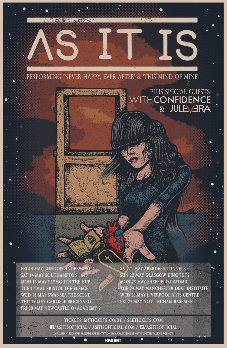 AFTRMTH_NCL's tweet photo. @ASITISofficial are hitting us Newcastle on their headline tour in May!! Check it out!! https://t.co/NasIsd0Ty2