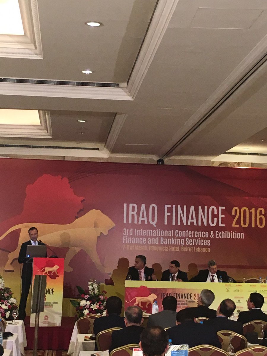 Iranfinance's tweet photo. Andrew Tait from Basrah Gas Company speaking at Iraq Finance 2016 #iraq #mena #finance #iraqfinance2016 https://t.co/rWoHD8lGpl