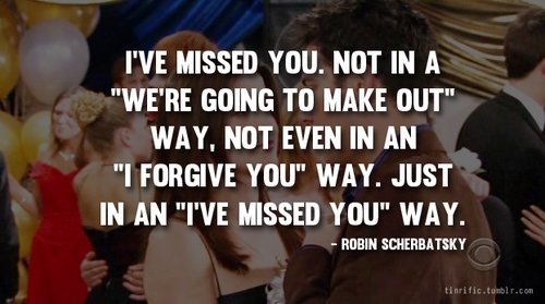amaranera08's tweet photo. Miss it!
#HIMYM #himymquote https://t.co/6sFGf86mJ8