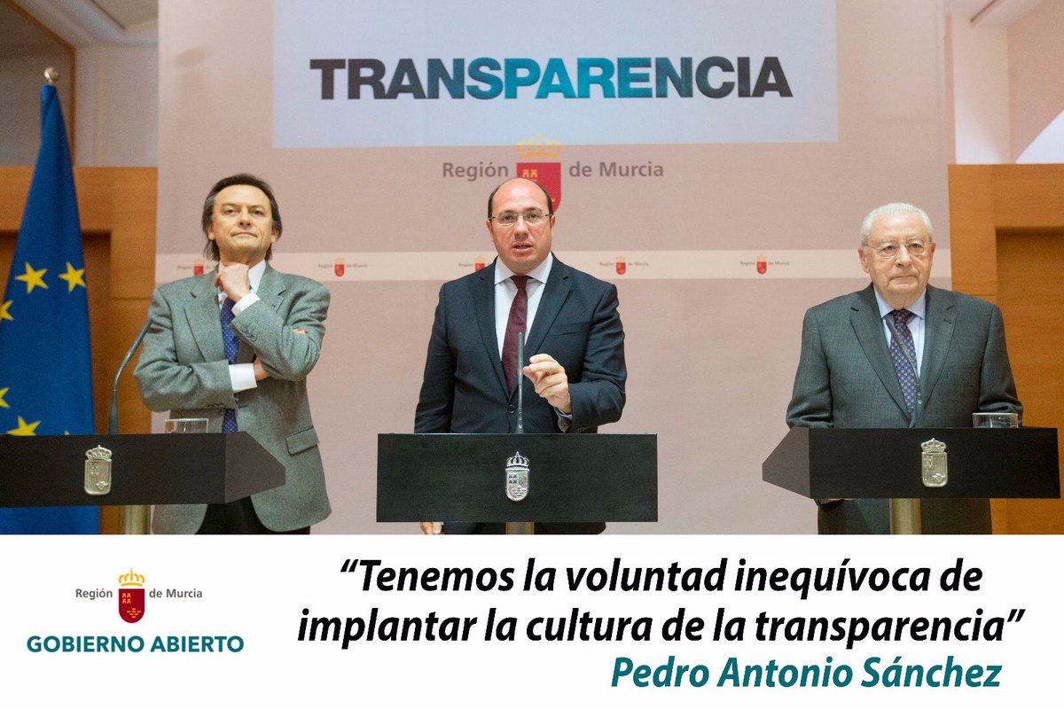 Vamos a hacer de la Región un territorio ejemplar en transparencia, participación ciudadana y Gobierno Abierto