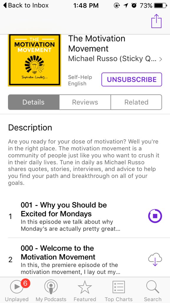 awesoundapp's tweet photo. #MondayMotivation is trending. Michael Russo's new podcast on #awesound:
https://t.co/18uxUBsVv0
@feistyfletch https://t.co/3W8xaOhsnQ