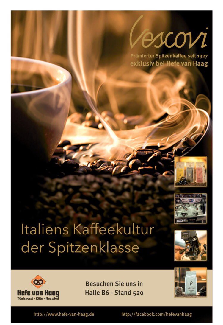 DimVerbeek's tweet image. Ook op de Internorga 11-16 maart vind u @HefevanHaag hal B6 stand 250 we verwelkomen u graag. #hamburg