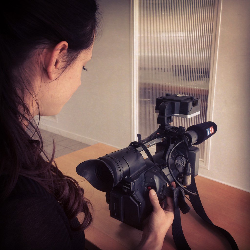 Tournage cet après-midi pour <a href="/LCI/">LCI</a> Témoignage d'entrepreneur