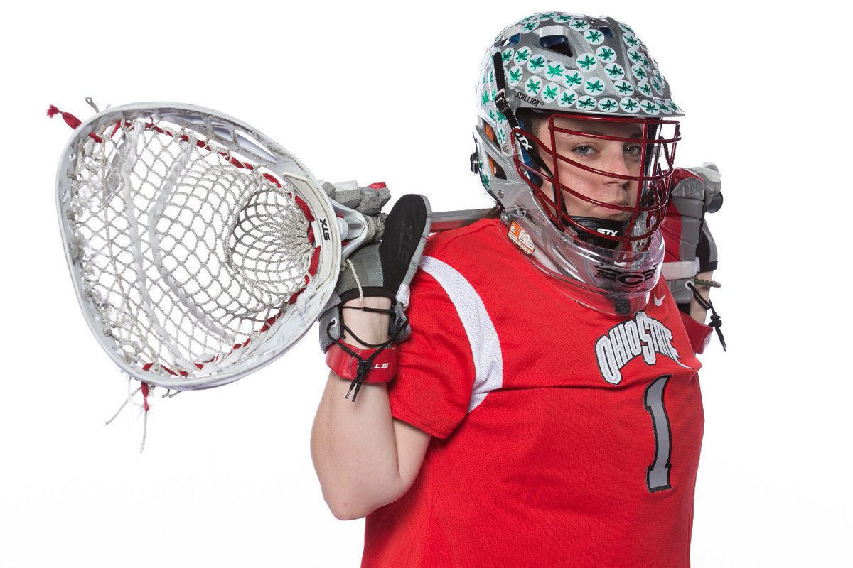 OhioStateWLAX's tweet photo. ICYMI: VOTE for KATIE! The senior posted 14 saves in the W over #18 Johns Hopkins! https://t.co/MoS7rcYGgz #GoBucks https://t.co/8wQO4YSuTt
