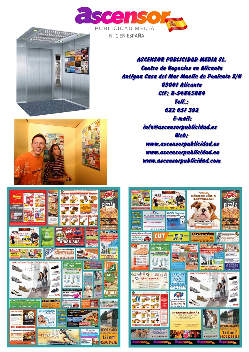 ascensorpubli's tweet image. Buscamos #edificios de #comunidades donde podemos #alquilar superficie en el #ascensor y/o #escalera!