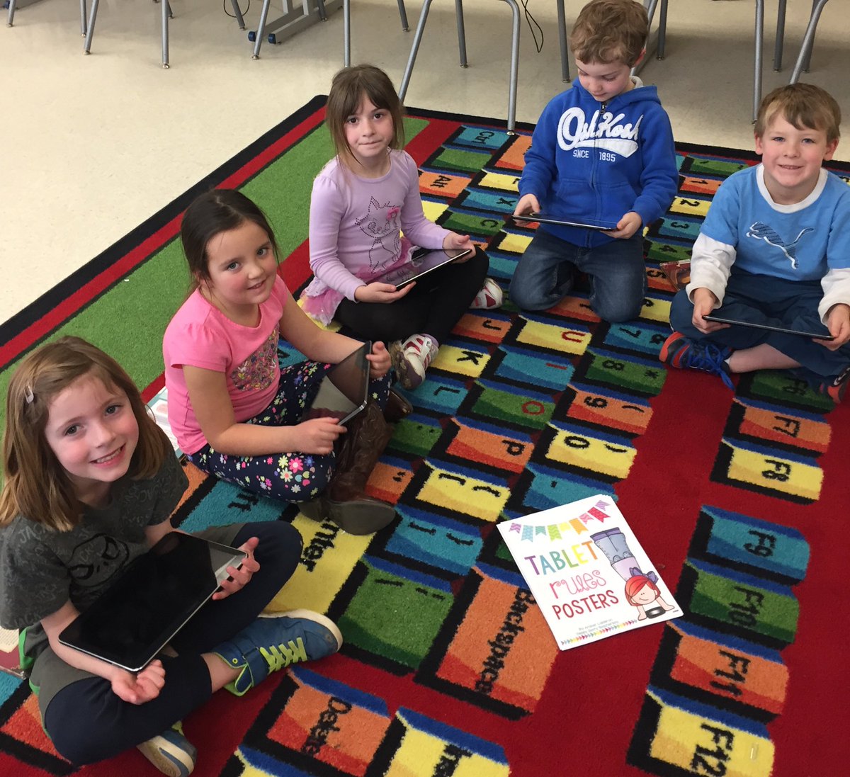 WoodlandLMC's tweet photo. Tablet boot camp with Gr K &amp; 1 Ss has begun.  #techrules #ctreg14 https://t.co/xpUZWUTAu4