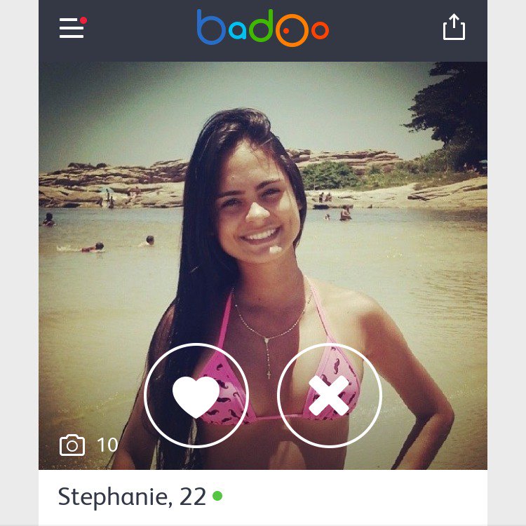 badoo_brasil's tweet image. A Stephanie tá no #Badoo! Entra lá pra conhecer meninas como ela!