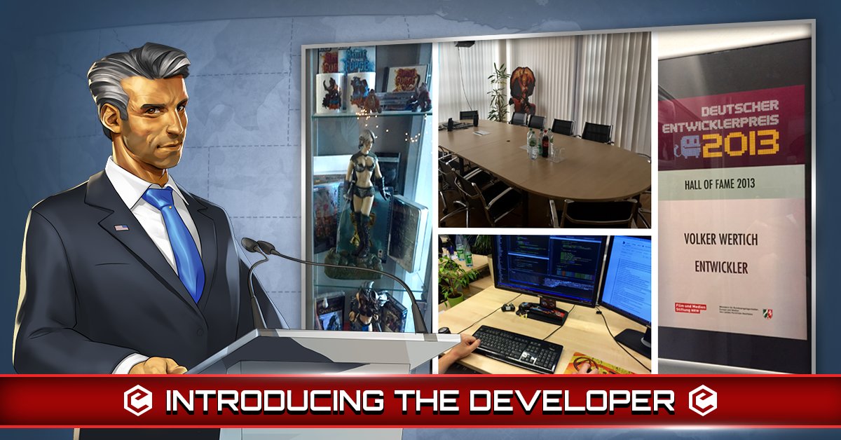 pathofwar's tweet photo. Meet the developer studio for #PathofWar! We'd like to share some fun facts about Envision Entertainment #TweetTrain https://t.co/jKp94MZ6JO