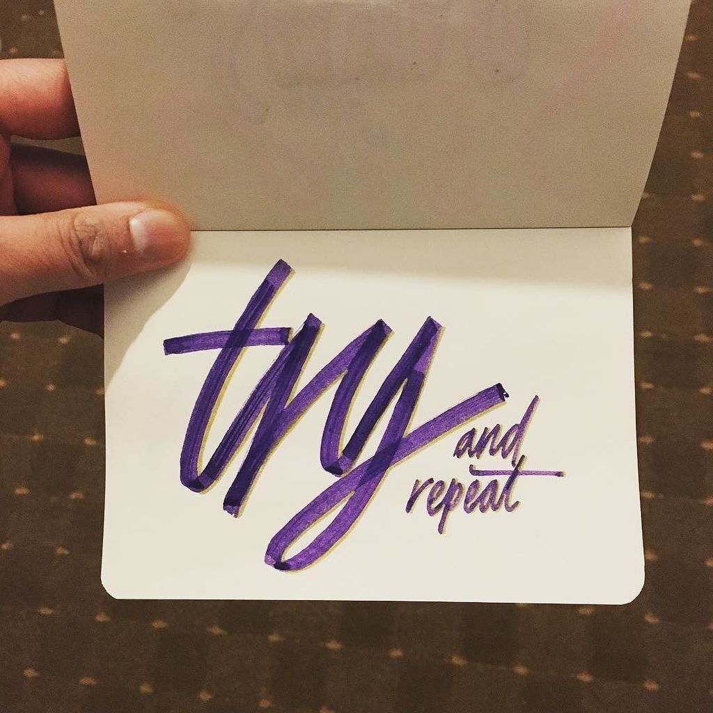 Druthersco's tweet photo. By typeshorty Try and repeat #typeshorty
#type #typism #typeblog #typelove #typedaily #typespire #typographyinspir… https://t.co/0dbNG8Bth1
