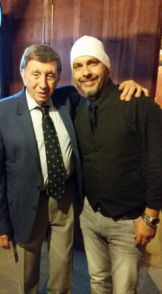 Junto a Luis Landricina en Uruguay