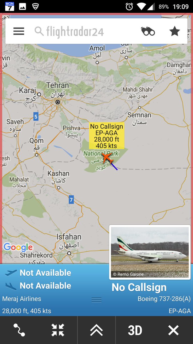 CivMilAir's tweet photo. #IRF Iran Air Force
Meraj Airlines - Islamic Republic of Iran
B732 #EPAGA https://t.co/RUOJFCf5Xx https://t.co/wOcsEdVnUC