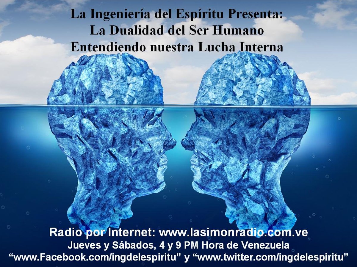 Ingdelespiritu's tweet photo. Estudiamos nuestro comportamiento, Comenzando con la Dualidad del Ser Humano para entender nuestras luchas internas. https://t.co/dBav46OwMT