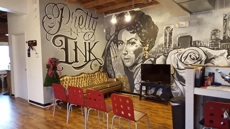 My very own tattoo studio #PrettyNInk is open for business located at 2030 S Tryon st. Suite 3H Charlotte, NC. https://t.co/7WGJvASljP