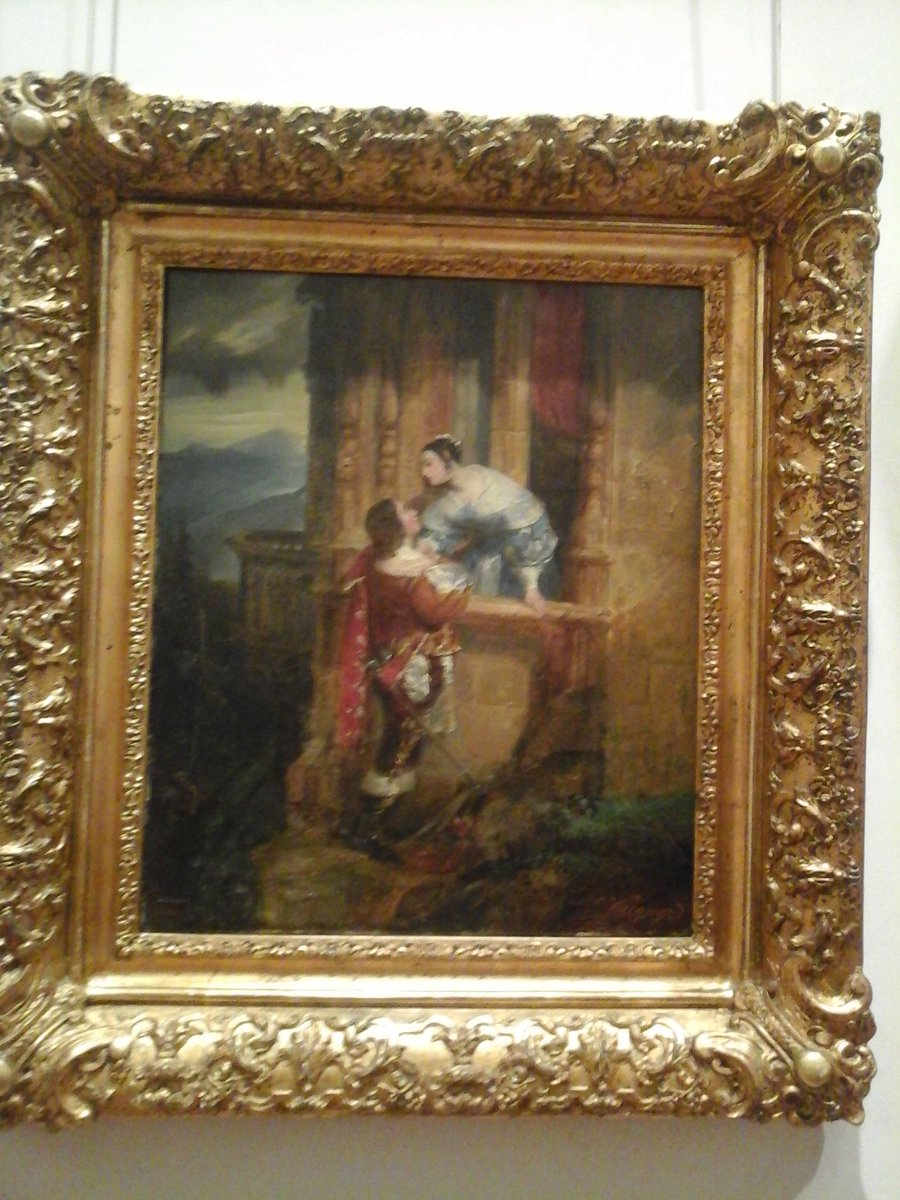 DupuyLili's tweet photo. Les adieux de Cinq-Mars de Gonzague  de Claudius Jacquard en 1836 #balcon #RJmbas2 https://t.co/8ysbqAfsAu