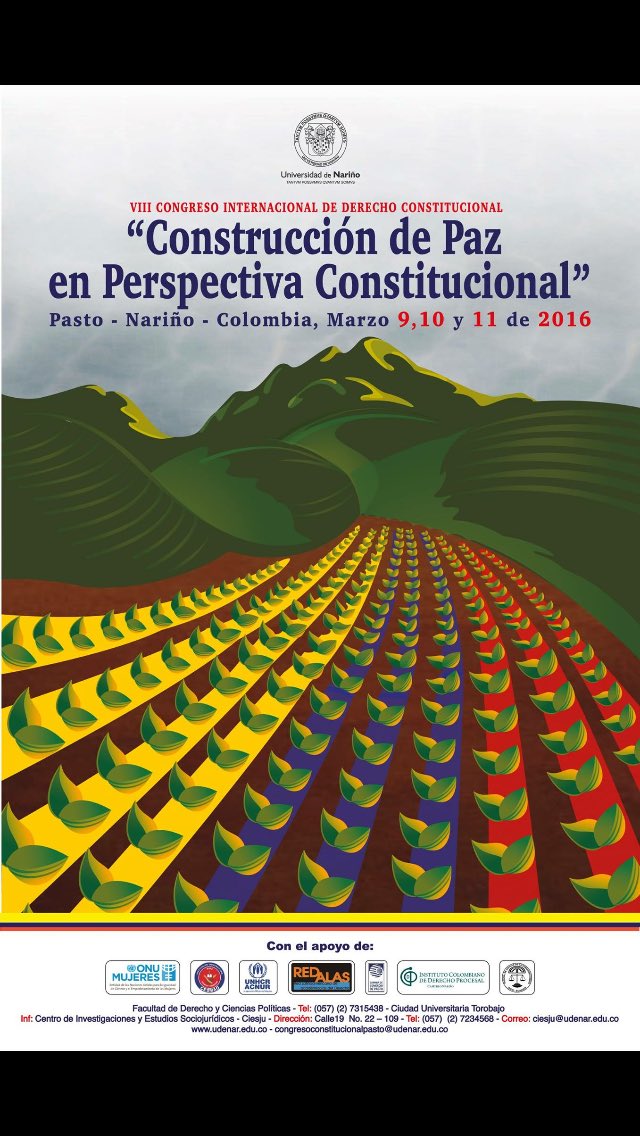 DerechoUDENAR1's tweet photo. Hasta el día miércoles 9 de marzo se encuentran abiertas las inscripciones para #VIIICongresodeConstitucional. https://t.co/kMsVKEcSgh