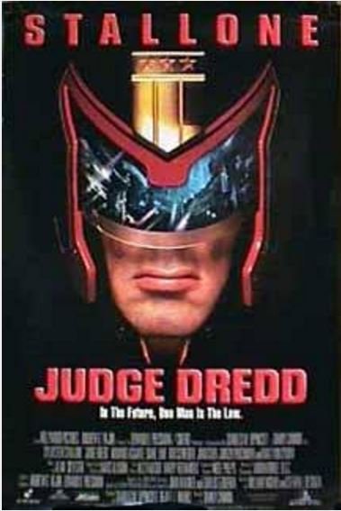 Entry No. 6; Judge Dredd (1995) buff.ly/1UKghGi #police #judge #fascism #sylvesterstallone #comicadaptation