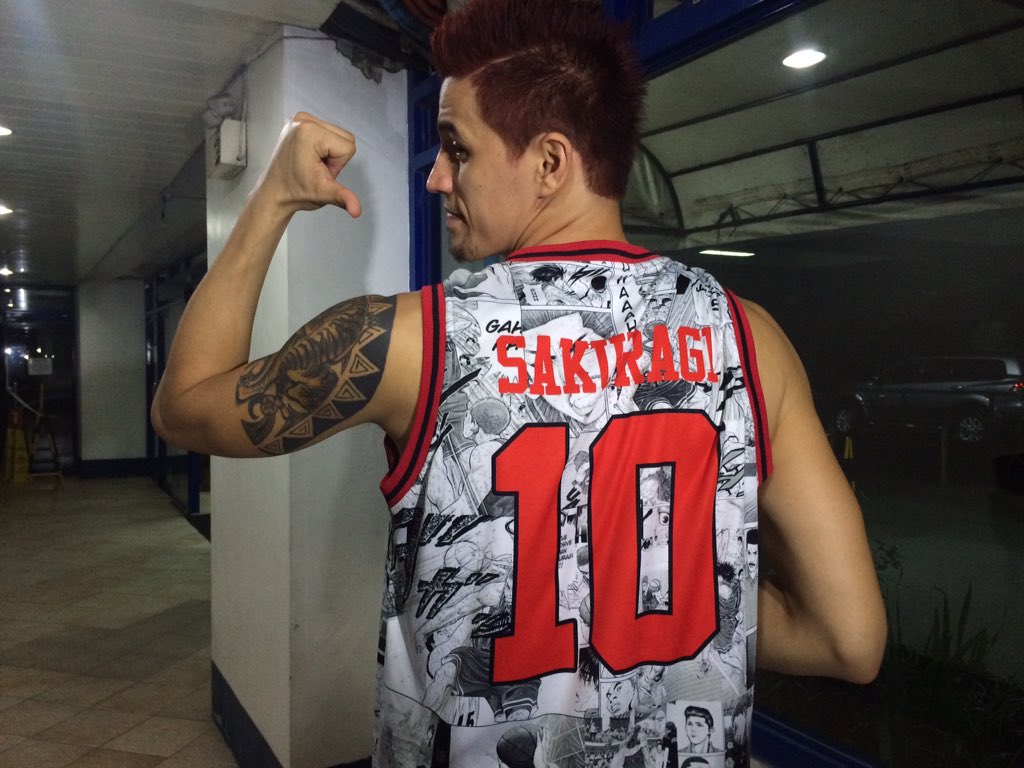 Jane Bracher در توییتر Marc Pingris Aka Pinoy Sakuragi He Had His Hair Colored Red Today Says He Ll Shave To Complete The Hanamichi Look Https T Co 7hdnuckuvx