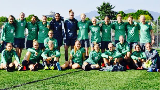 BigDayOutMate's tweet photo. Well done to our #beauty @TheMatildas on the big win, now we go to @Rio2016 sing it #PeterAllen #Matildas ⚽️🐨💛💚 https://t.co/HyBZoF2RGQ