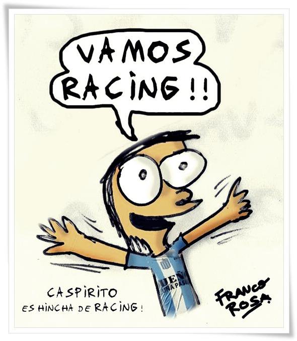 Caspirito's tweet photo. #DiaDelHinchaDeRacing https://t.co/AYnregxk5V