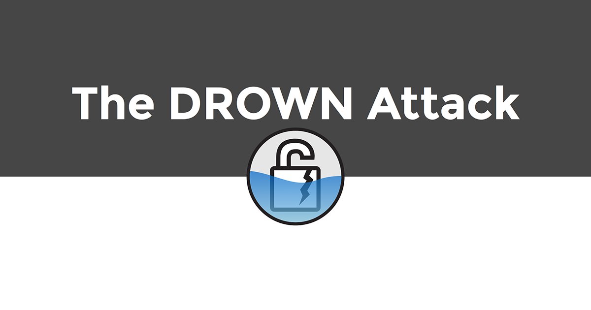 mobilejazzcom's tweet photo. DROWN is a security flaw affecting a third of all HTTPS websites https://t.co/x5uMwRisqM #drownattack https://t.co/GfjrkmKC9X