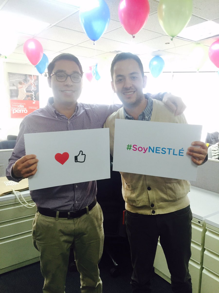 cristianbec's tweet photo. Felices 150 años @NestleColombia con @felipeacosta26 #SoyNESTLÉ https://t.co/8ZrAXKL4MS
