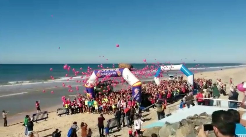 ¡La Marea solidaria llega a #Matalascañas!
Carrera Solidaria contra el Cáncer. Ver Vídeo: youtu.be/Riwn7o9aAC4