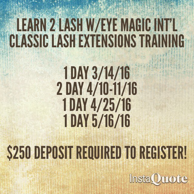 EyeMagicIntl's tweet image. Learn to lash with #EyeMagicIntl