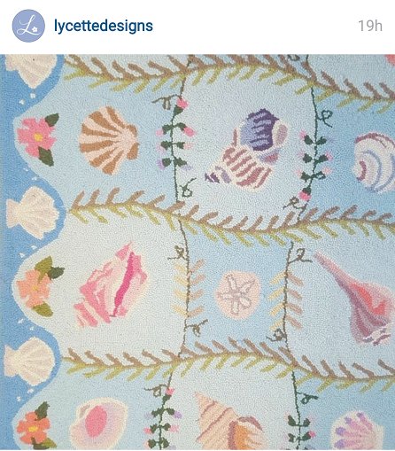 #lycetteloves Claire Murray rugs!