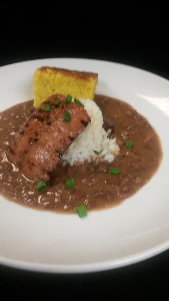 Restaurant_Sage's tweet photo. : Happy Monday! Start the week off right with today’s chef special, Red Beans &amp; Rice with homemade cornbread. https://t.co/H6lqKlvdlG