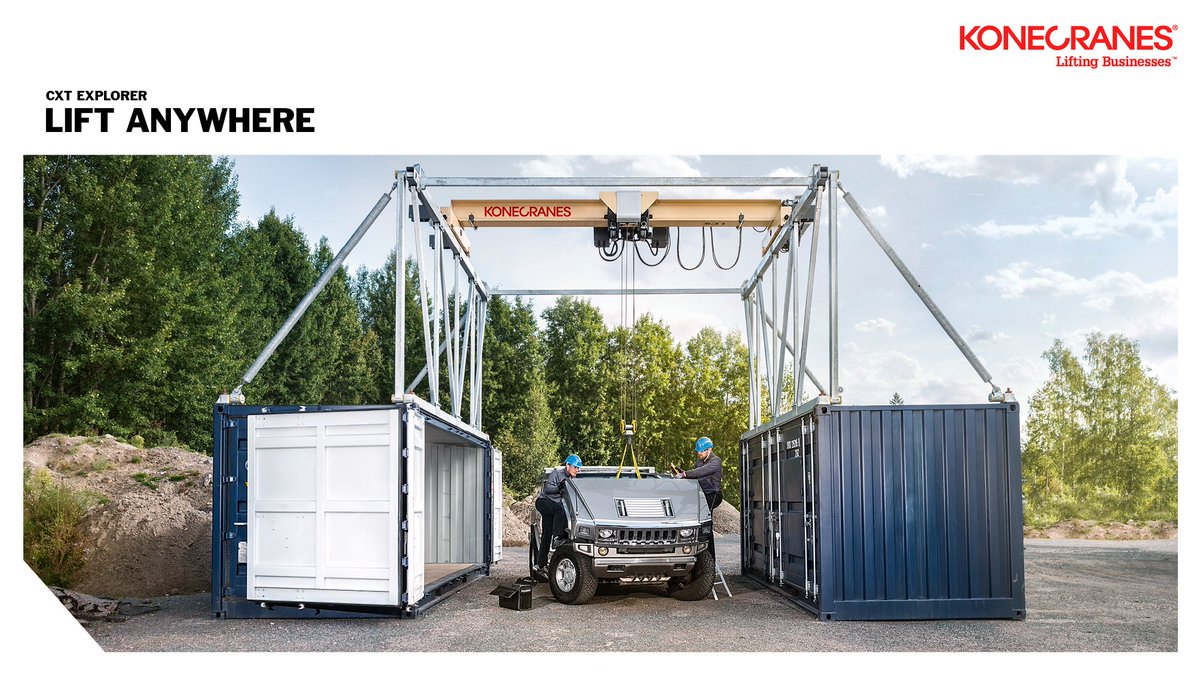CalvinFrank's tweet image. #CXTExplorer @Konecranes New Mobile Crane, for Outdoors and Indoors - bit.ly/1RvbAuI @cranesycom