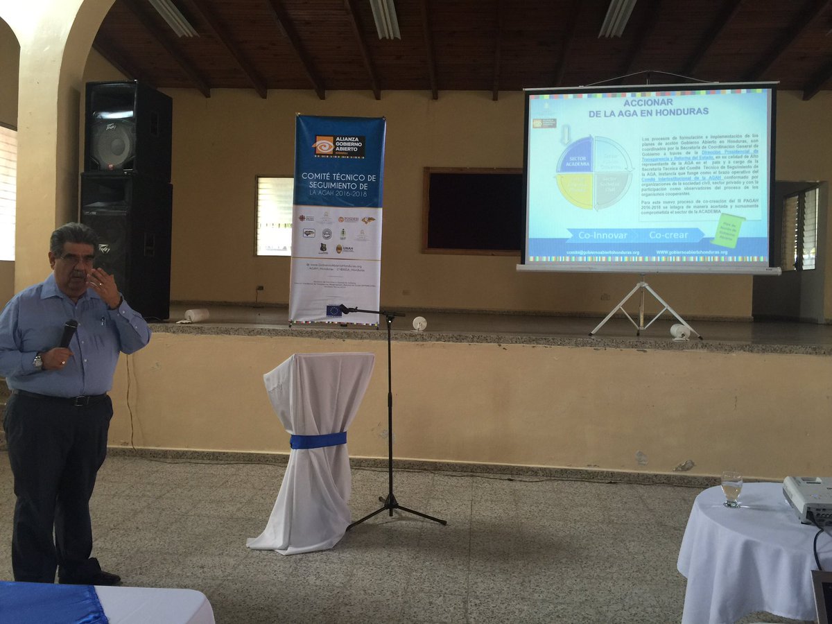 AGA_Honduras's tweet photo. #DPTMRE miembro del CTS/AGAH 2016-2018 expone el accionar de la AGA en Honduras #Danli #IIIPAGAH https://t.co/WgGO9LRB2Y