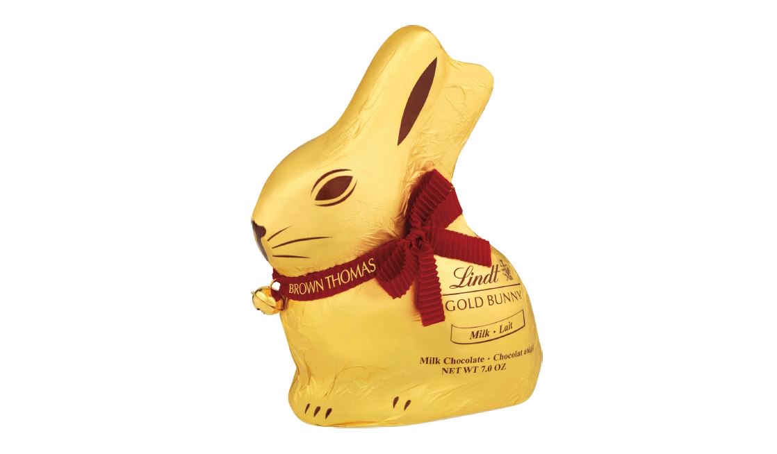 brownthomas's tweet photo. You can now personalise your own Lindt Gold Bunny in our Dublin store! RT for a chance to win one! #BTLindt https://t.co/WSrkAeuz1a